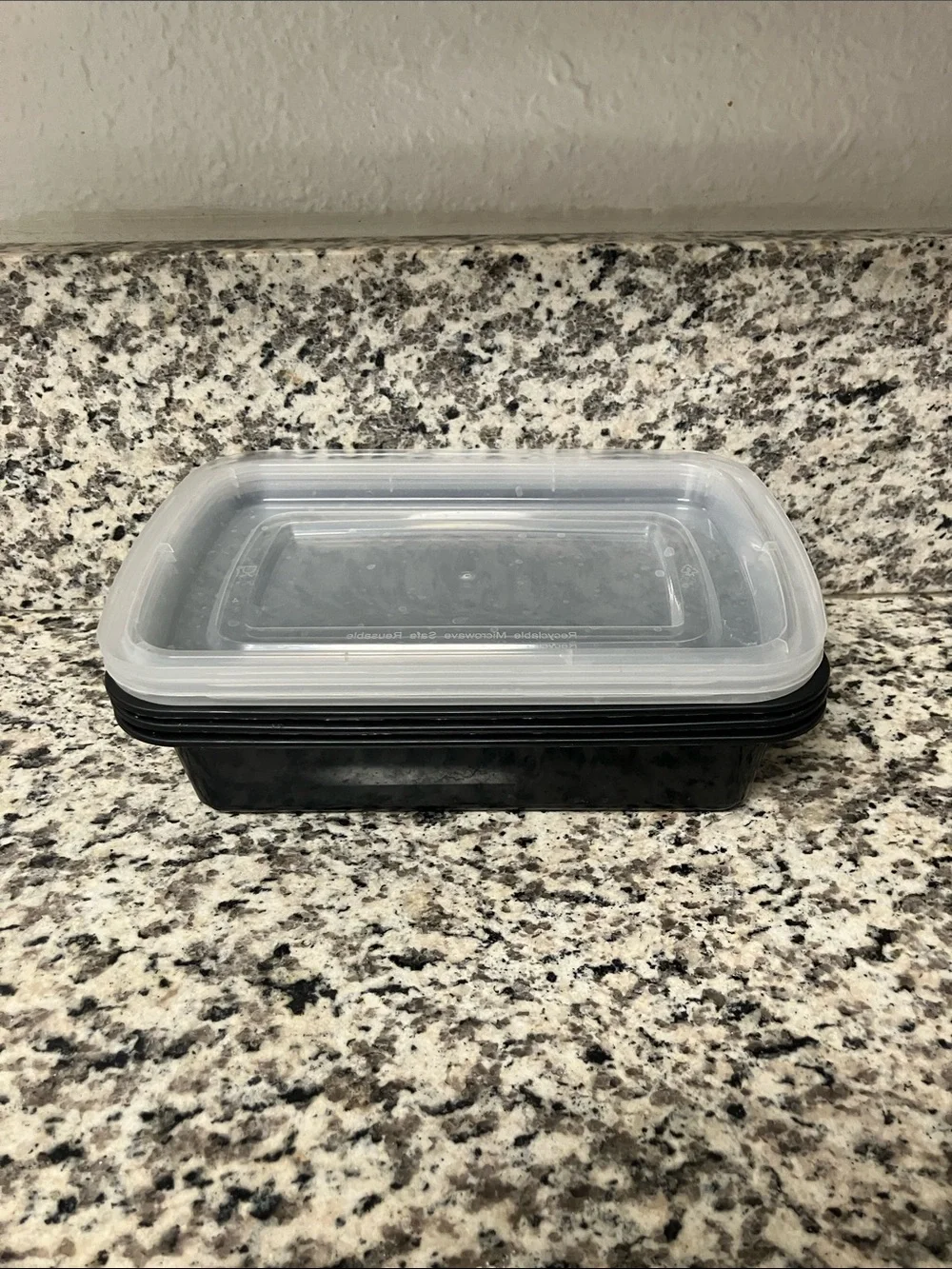 3 Gently Used Take Out Containers and 3 Gently Used Lids